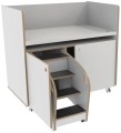 Commode 120 cm wit Tangara Groothandel voor de Kinderopvang Kinderdagverblijfinrichting